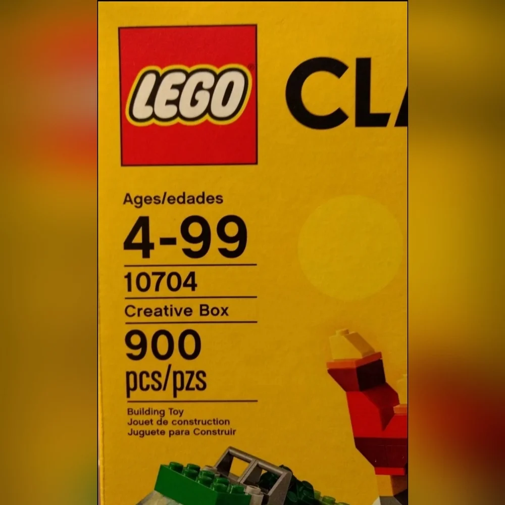 Lego Classic 10704 Creative Box NWT Building Toy Set